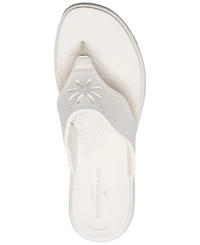 Clarks Women's Cloudsteppers Drift Daisy Slip-On Sandals