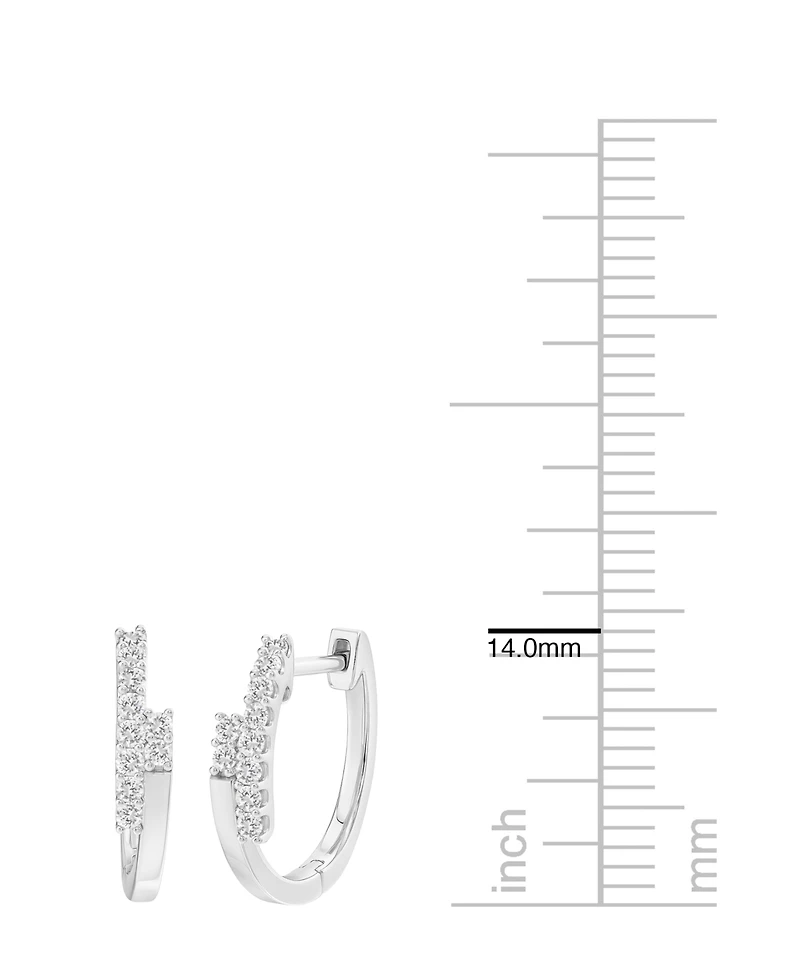 Macy's Diamond (1/6 ct. t.w.) Earrings in Sterling Silver