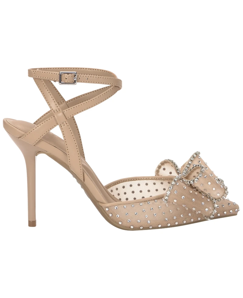 I.n.c. International Concepts Women's Safina Bow Mesh Heel Pumps, Macy's Exclusive
