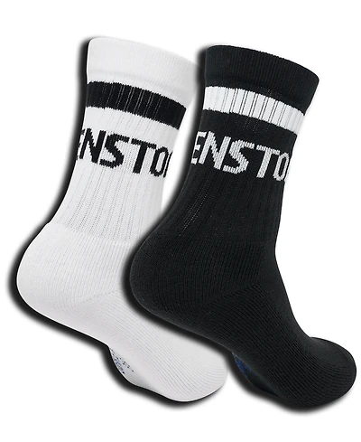 Birkenstock Women's Cotton Stripe Crew Socks 2-Pack from Finish Line