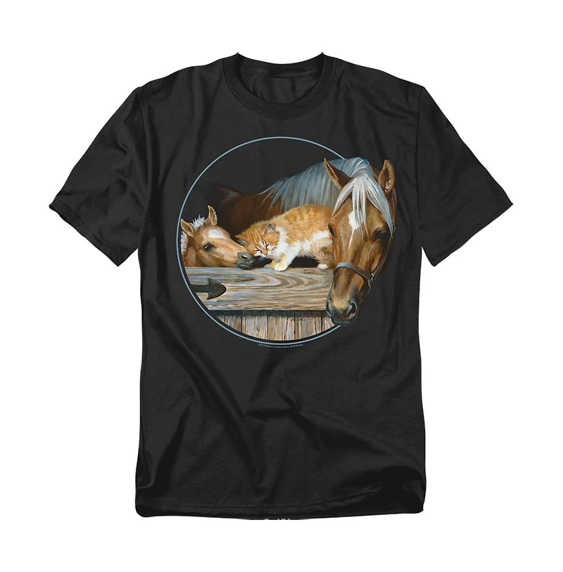 Wild Wings Men's Everyone Loves Kitty T Shirt