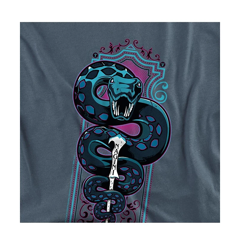 Harry Potter Men's Nagini With Lord Voldemorts Wand T Shirt