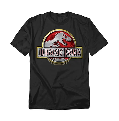 Jurassic Park Men's Logo Graphic T-Shirt