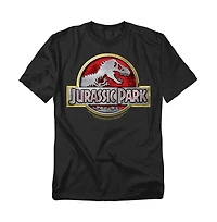 Jurassic Park Men's Logo Graphic T-Shirt