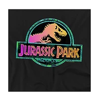 Jurassic Park Men's Rex Ripping Logo T Shirt