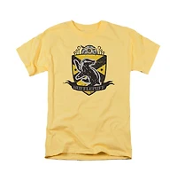 Harry Potter Men's Hufflepuff Quidditch Crest T Shirt