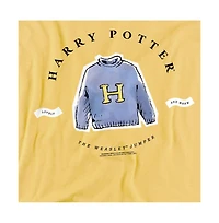 Harry Potter Men's Weasley Jumper Lovely And Warm T Shirt