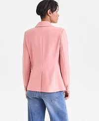 I.n.c. International Concepts Women's Double-Breasted Blazer, Exclusively at Macy's