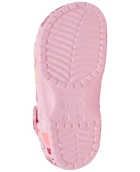 Crocs Little Girls Hearts Classic Clogs from Finish Line