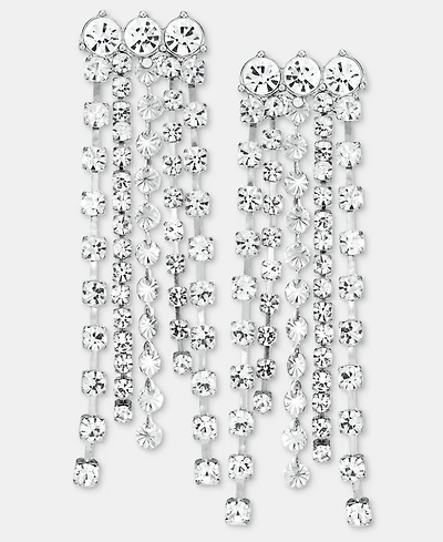 I.n.c. International Concepts Crystal Shower Chandelier Earrings, Macy's Exclusive