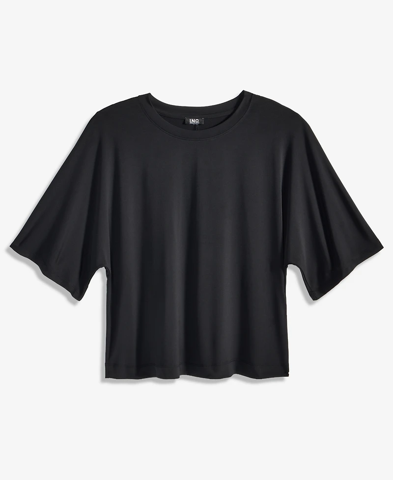 I.n.c. International Concepts Women's Elbow-Sleeve T-Shirt, Macy's Exclusive