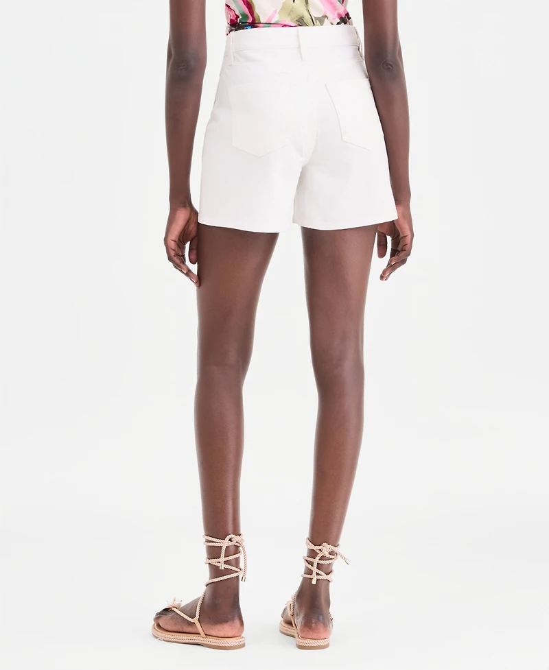 I.n.c. International Concepts Women's High Waist Denim Shorts