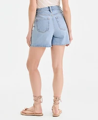I.n.c. International Concepts Women's High Waist Denim Shorts