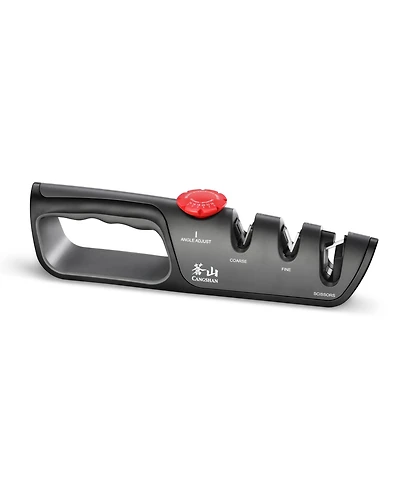 Cangshan Adjustable Platic 3" Knife and Scissors Sharpener