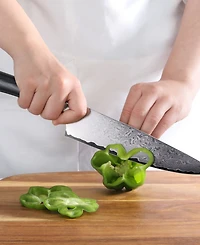 Cangshan Kuro Series Steel 8" Chef's Knife with Sheath