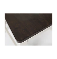 Jofran Orchard Park Farmhouse Solid Rubberwood Slatback Chair