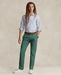 Polo Ralph Lauren Men's Custom-Fit Striped Oxford Shirt