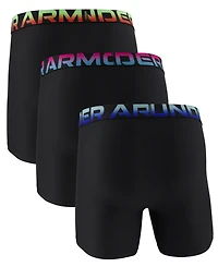 Under Armour Men's Boxerjock Performance Tech Novelty Boxer Briefs, 3-Pack