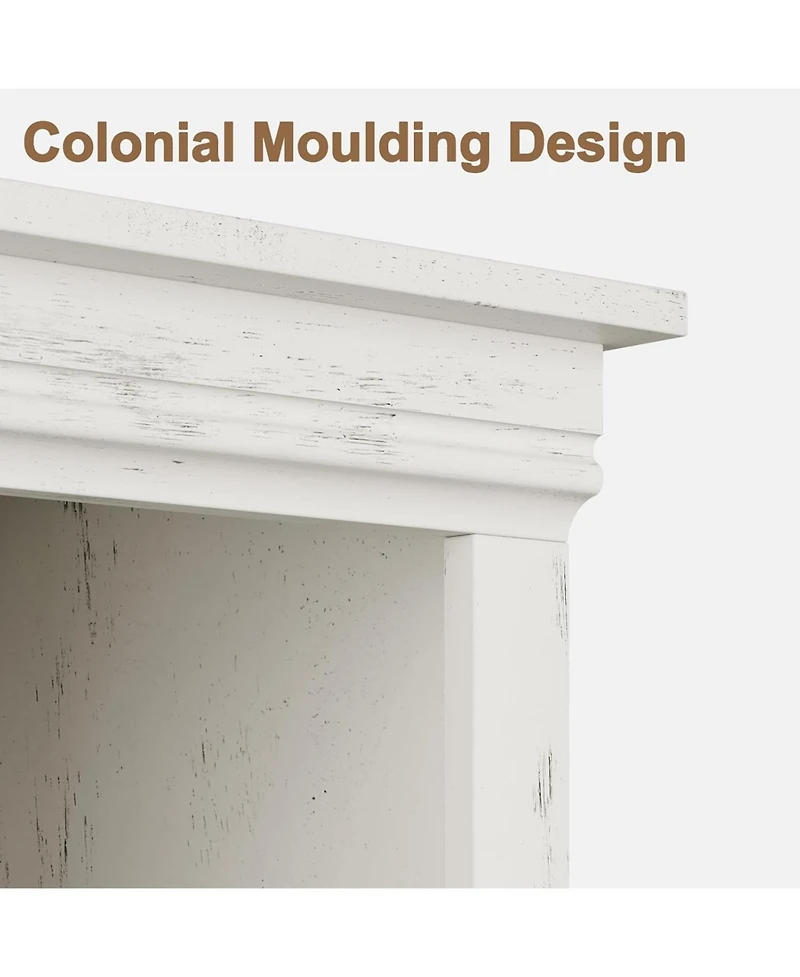 gaomon Farmhouse Bookcase with Doors