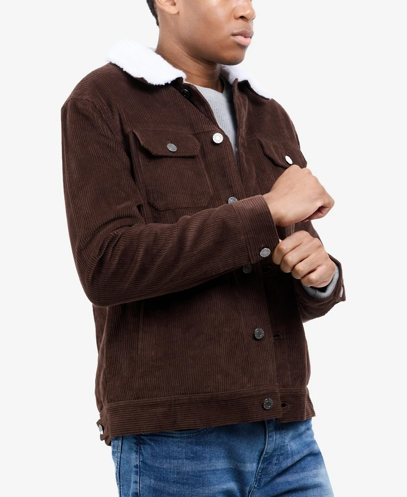Xray Men's Corduroy Trucker Jacket