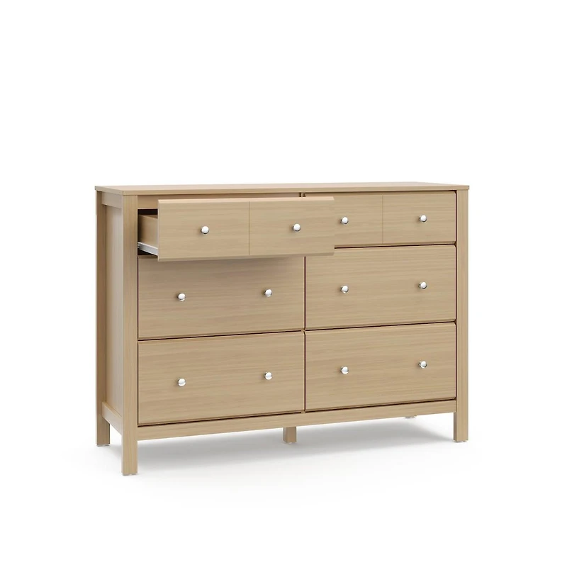 Storkcraft Horizon 6 Drawer Dresser (Driftwood)