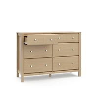 Storkcraft Horizon 6 Drawer Dresser (Driftwood)