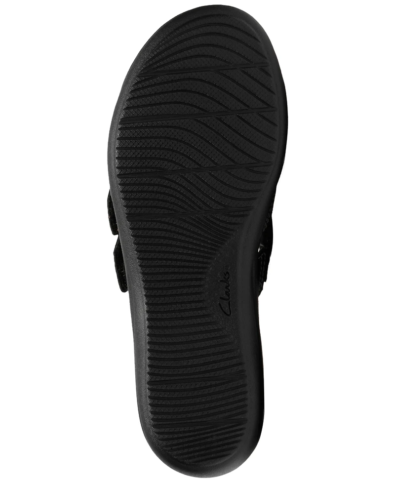 Clarks Women's Collection Laurieann Opal Round Toe Sandals