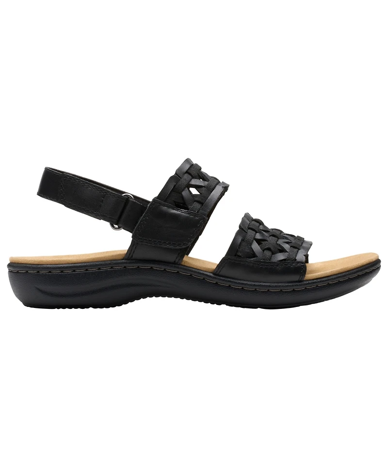 Clarks Women's Collection Laurieann Lily Round Toe Sandals