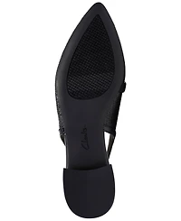 Clarks Women's Natalyn Sling Pointed Toe Dress Flats