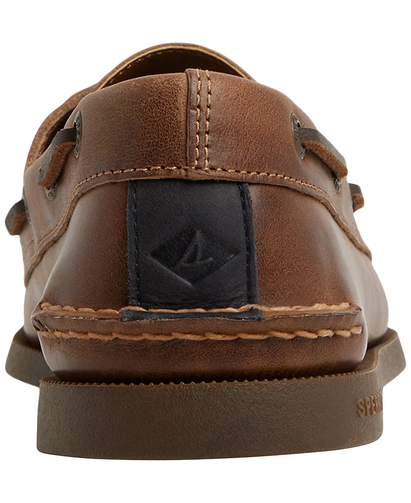 Sperry Men's Lace-Up Round-Toe Boat Shoes