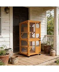 Zeus & Ruta Cat House Outdoor Large Cat House