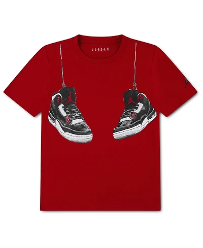 Jordan Boys' 8-20 Shoe Strings Crewneck T-Shirt