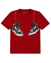 Jordan Boys' 8-20 Shoe Strings Crewneck T-Shirt