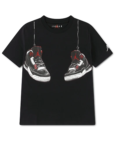 Jordan Boys' 8-20 Shoe Strings Crewneck T-Shirt