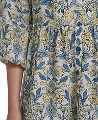 Jessica Howard Petite V-Neck Tiered Dress