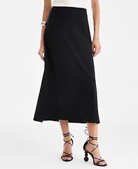 I.n.c. International Concepts Women's Ponte Knit Midi Skirt, Macy's Exclusive