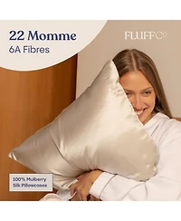FluffCo Silk Pillow Case