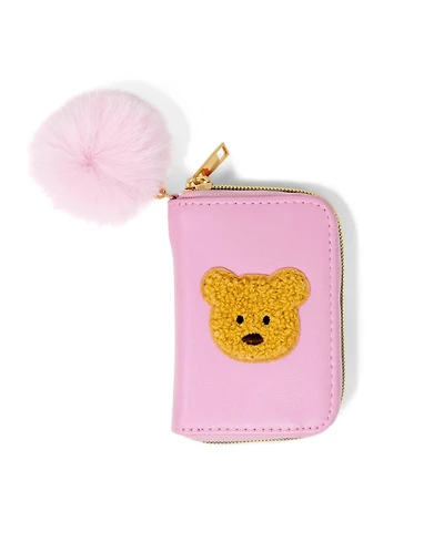 Zomi Gems Teddy Pom Pom Zip Wallet