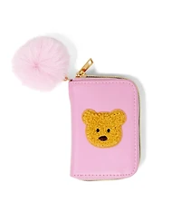 Zomi Gems Teddy Pom Pom Zip Wallet