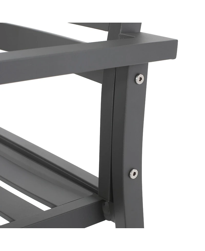 Streamdale Furniture Outdoor Modern Aluminum Dining Chair (Set of 2)