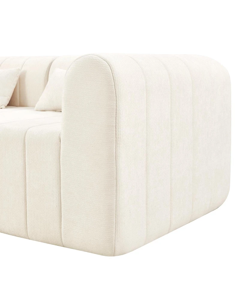 Streamdale Furniture Polyester Modular Sectional Sofa with 4 Pieces