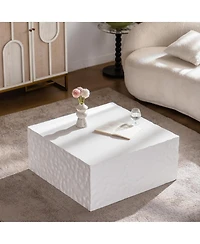 Streamdale Square Coffee Table, Modern, No Assembly Required