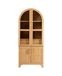 Streamdale Furniture 71" Arched Kitchen Pantry Cabinet