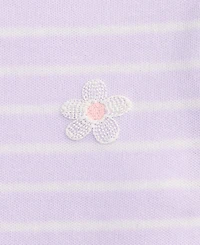 First Impressions Baby Girls' 3M-24M Mix and Match Stripe Flower T-Shirt, Macy's Exclusive