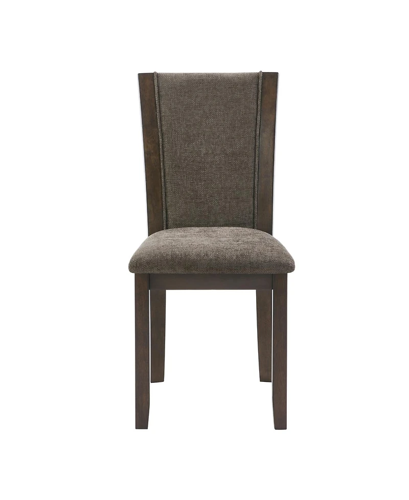 Streamdale Furniture Wooden Dining Chairs Set of 4 with Padded Seat, Upholstered Side Chair