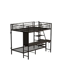 Streamdale Furniture full size bunk bed with twin size