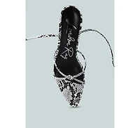 Women's Bondage High Heel Lace Up Sandals