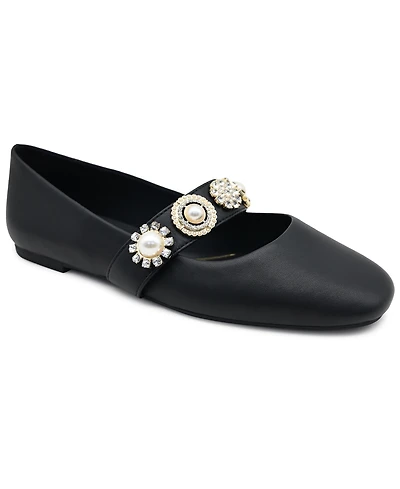 Kenneth Cole New York Women's Zeta Charms Mary-Jane Flats