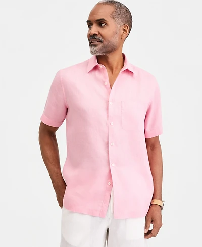 Club Room Men's 100% Linen Shirt