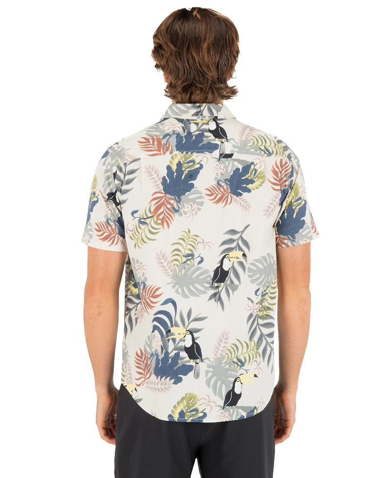 Hurley Men's Lido Stretch Short Sleeve Shirt